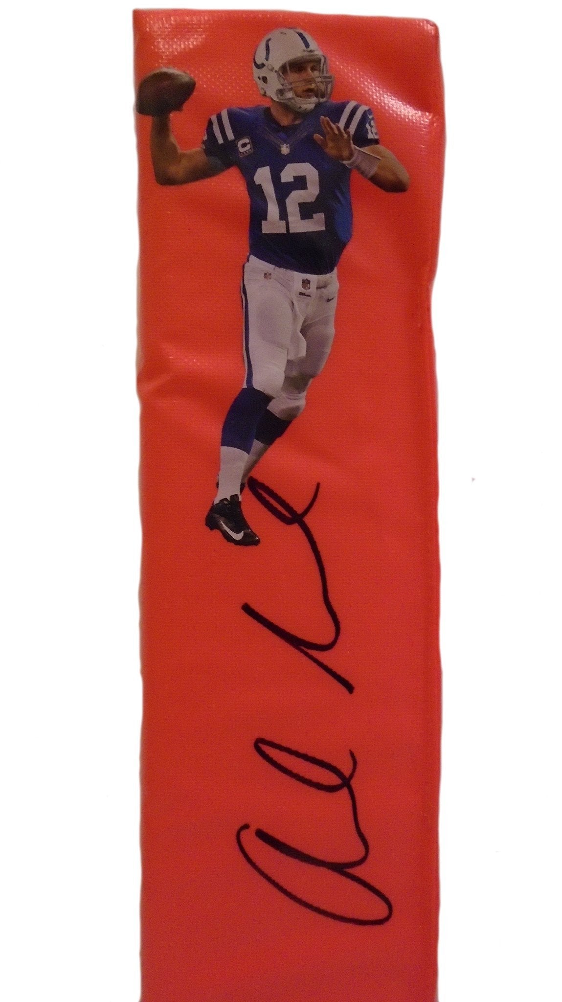 Football End Zone Pylons- Autographed- Andrew Luck Signed Indianapolis Colts TD Pylon, PSA/DNA 2