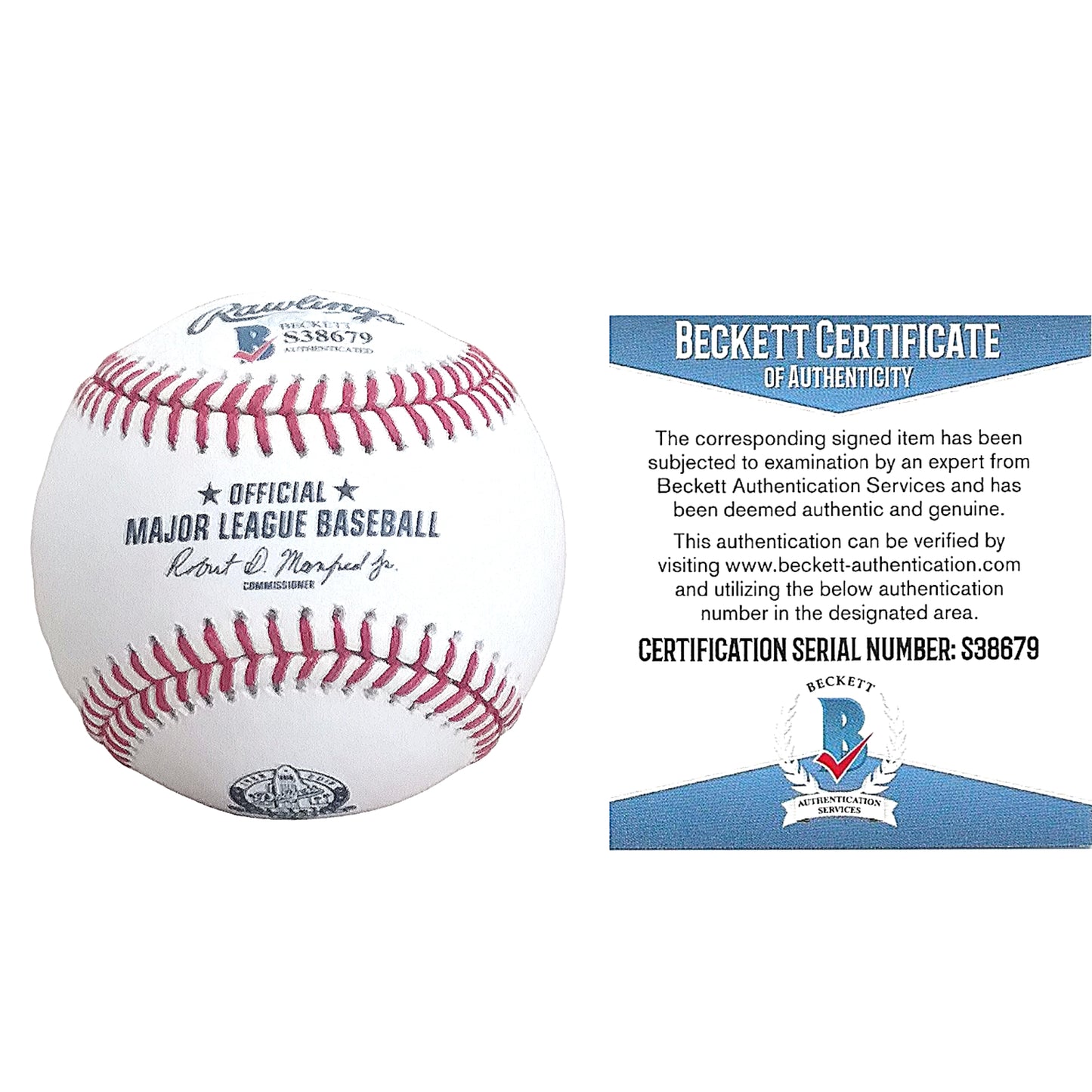 Baseballs- Autographed- Hideo Nomo Signed Los Angeles Dodgers 60th Anniversary Logo Baseball Proof Photo Beckett BAS Authentication - 103