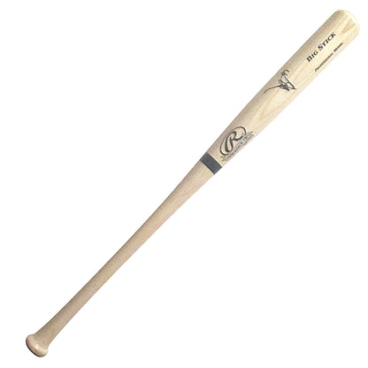 Baseball Bats- Autographed- Hiroyuki Nakajima Signed Rawlings Big Stick Baseball Bat - Oakland Athletics A's - New York Yankees - Seibu Lions - Beckett BAS Authentication 102