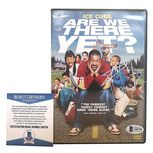 Hollywood- Autographed- Ice Cube Signed 'Are We There Yet' DVD Movie Case - Beckett BAS Authentication 101