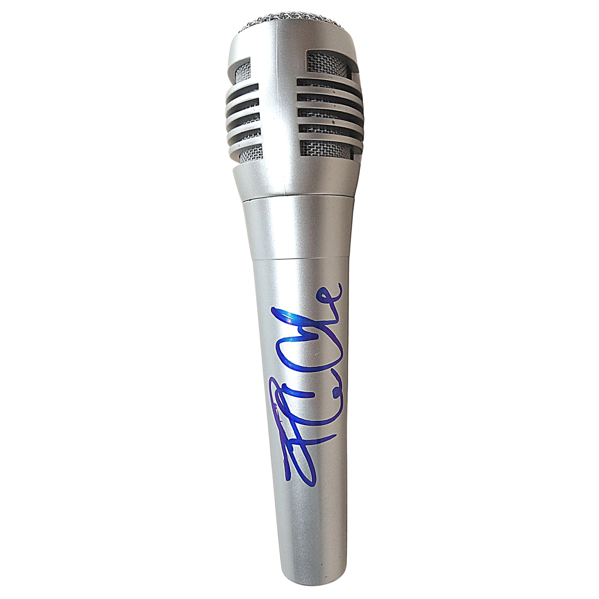 Music- Autographed- Ice Cube Signed Microphone NWA Rap Legend Exact Proof Photo Beckett Authentication 204