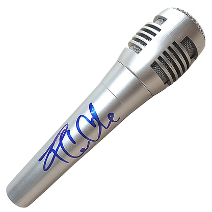 Music- Autographed- Ice Cube Signed Microphone NWA Rap Legend Exact Proof Photo Beckett Authentication 203