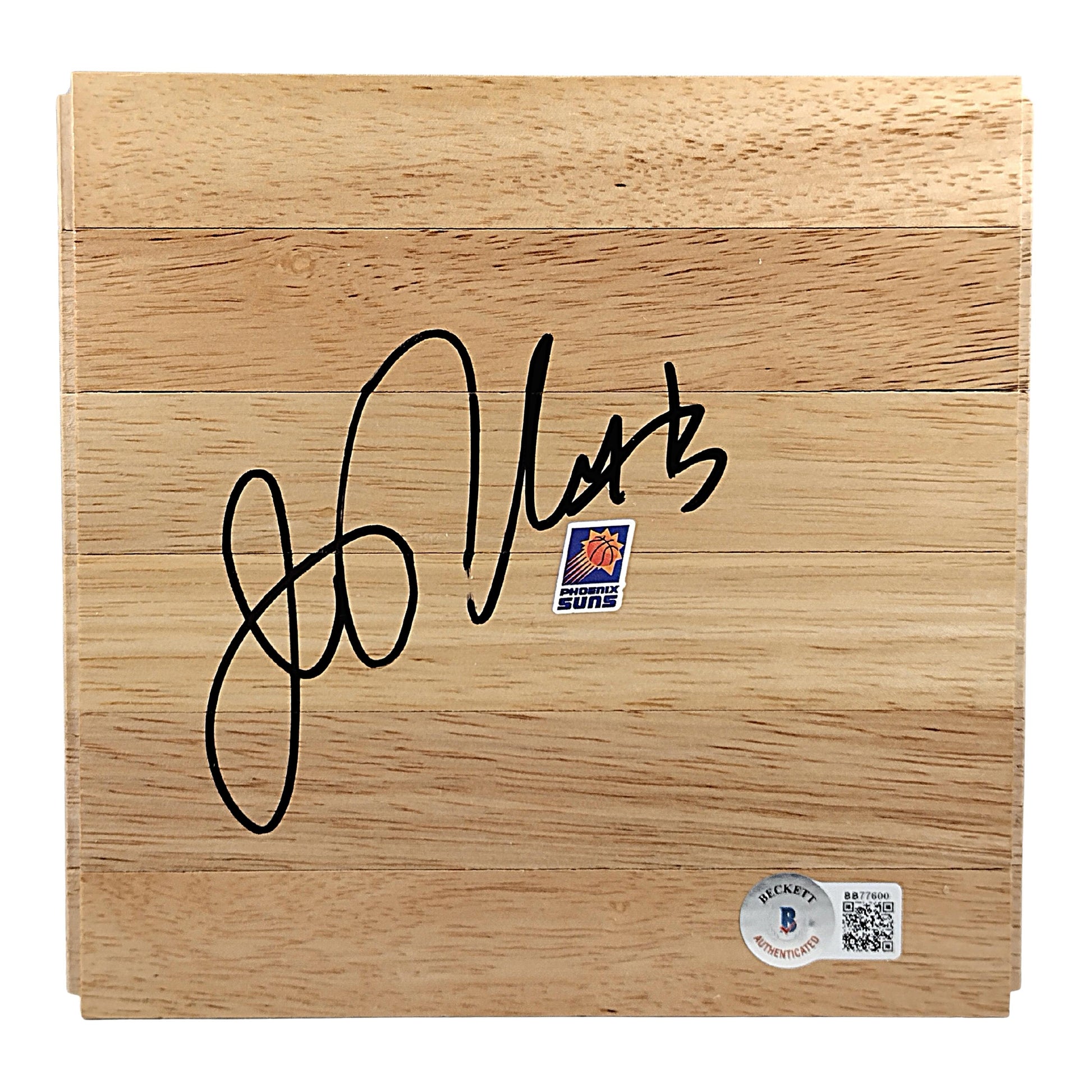 Basketballs- Autographed- Jason Richardson Signed Phoenix Suns Parquet Basketball Floorboard Exact Proof Photo Beckett Authentication 202