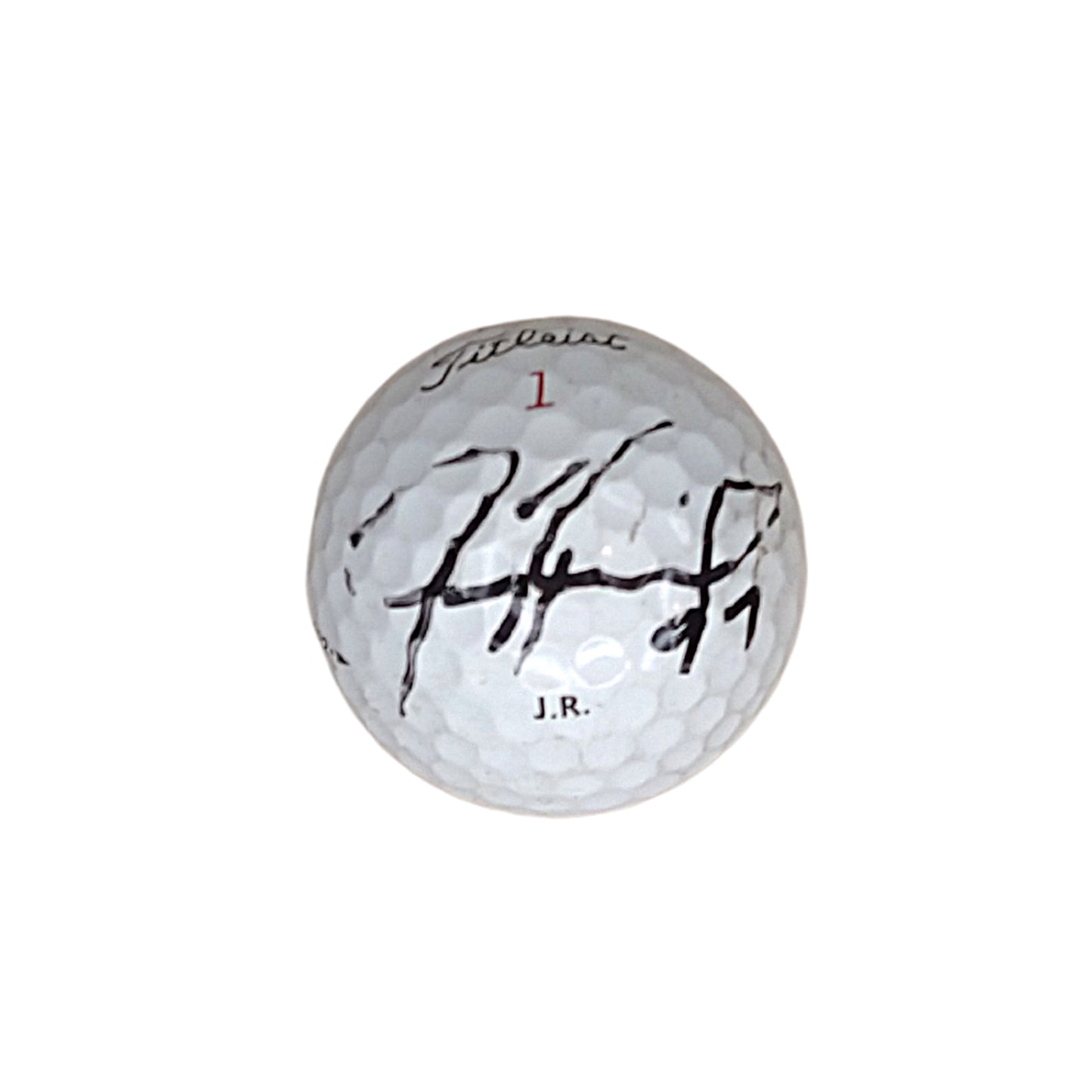 Hockey- Autographed- Jeremy Roenick Signed Personalized 'J.R.' Model Lake Tahoe Celebrity Golf Tournament Pro Am Titleist Golf Ball with JSA Authentication 104