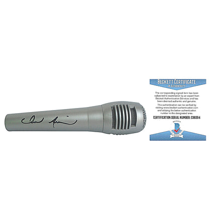 Microphones-Autographed - Jerrod Niemann Signed Pyle Full Size Microphone, Proof Photo - Beckett BAS 201