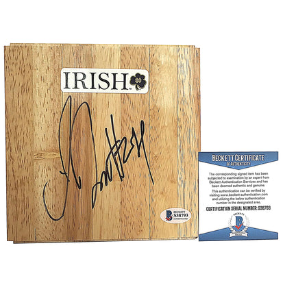 Floorboards- Autographed- Jewell Loyd Signed ND Fighting Irish Logo 6x6 Floor Board, Proof Photo - Beckett BAS Authentication - 401a