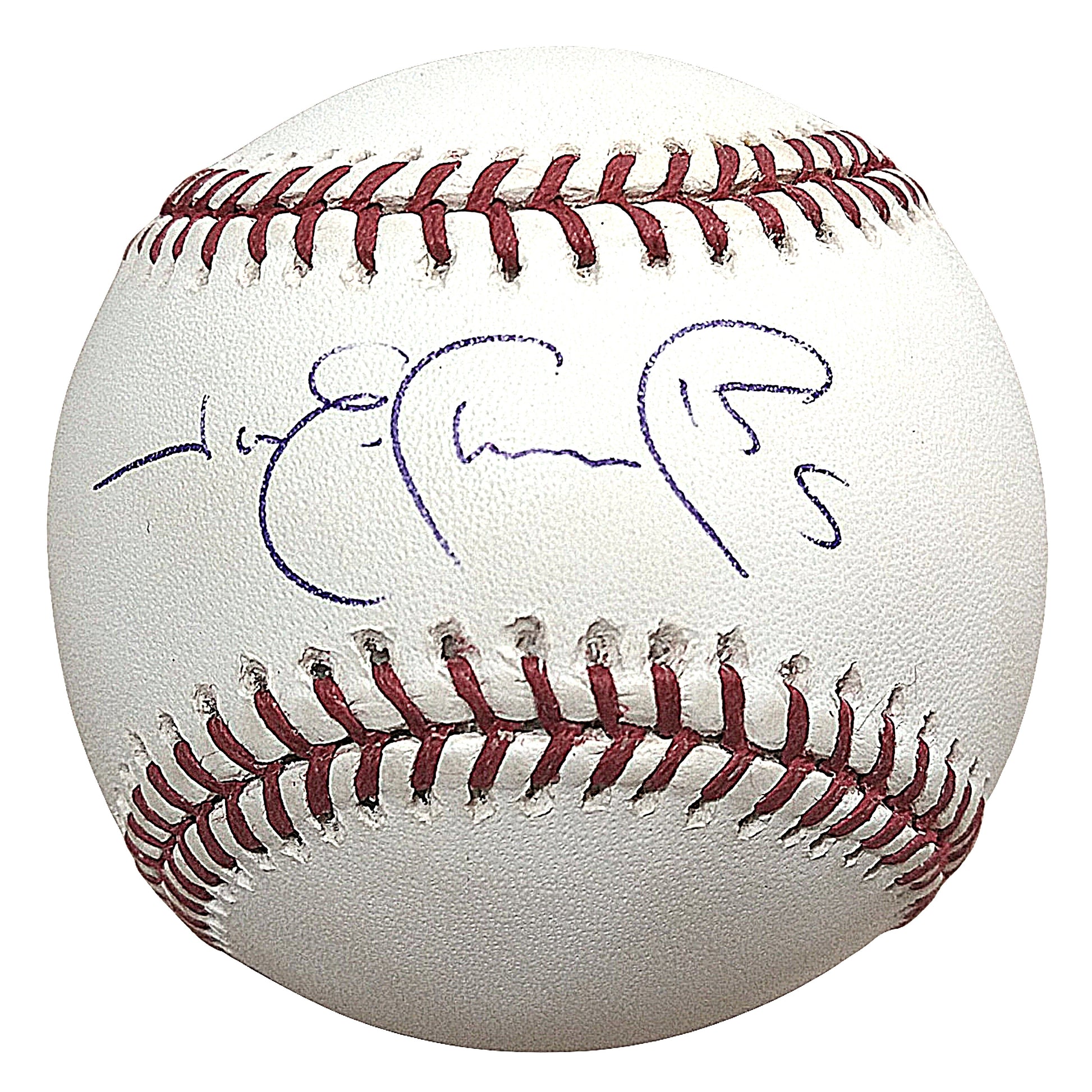 Jim Edmonds St Louis Cardinals Signed ROMLB Baseball Angels Beckett –  www.