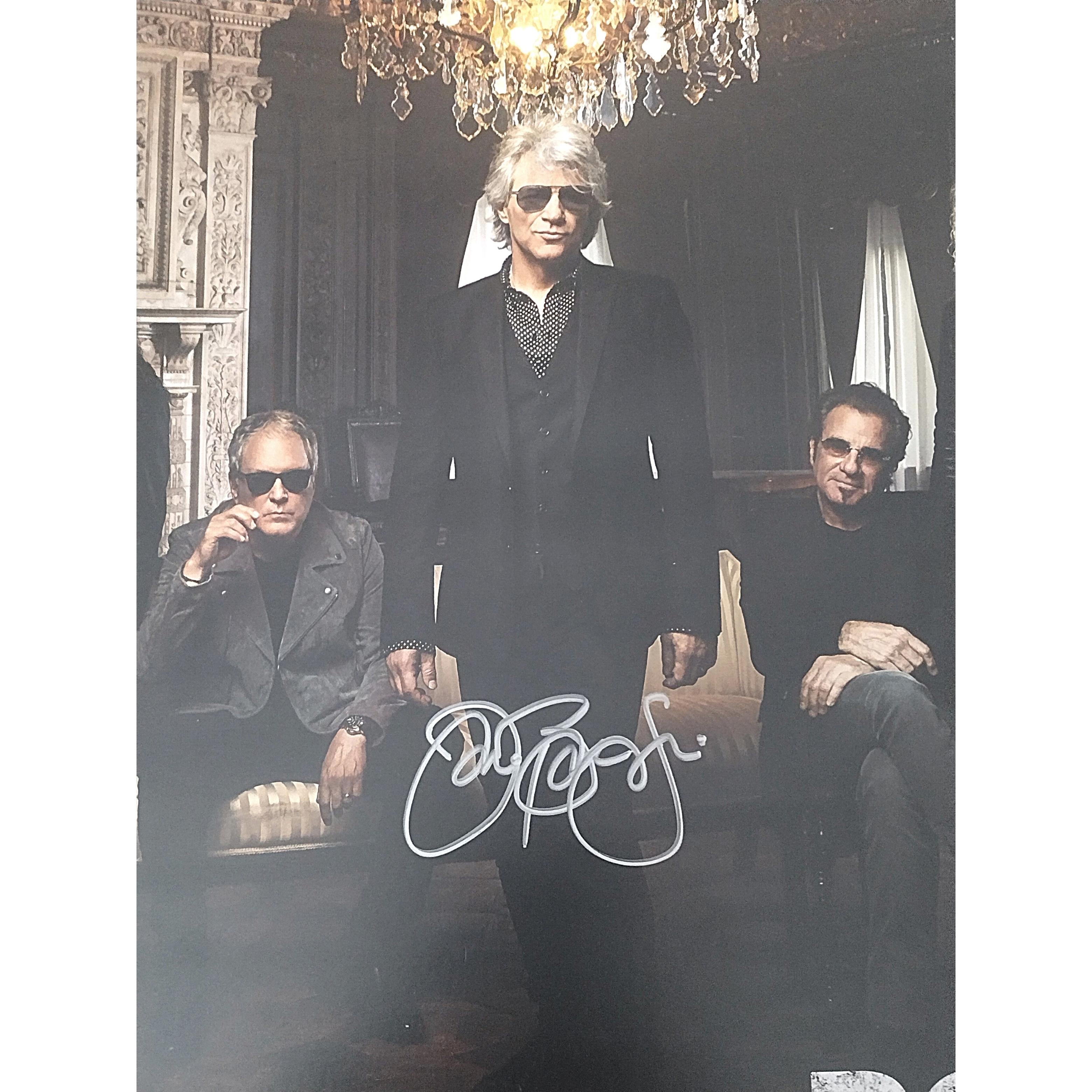 Jon Bon Jovi signed photo – signature close-up – JSA COA