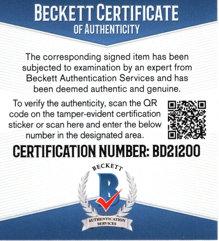 Hockey- Autographed- Jordan Eberle Signed Seattle Kraken Hockey Stick Blade Beckett BAS Authentication Cert 5