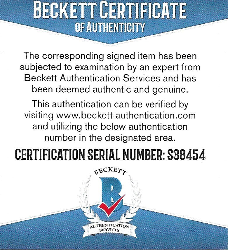 Kevin Nealon photo autograph – angled display – Beckett COA