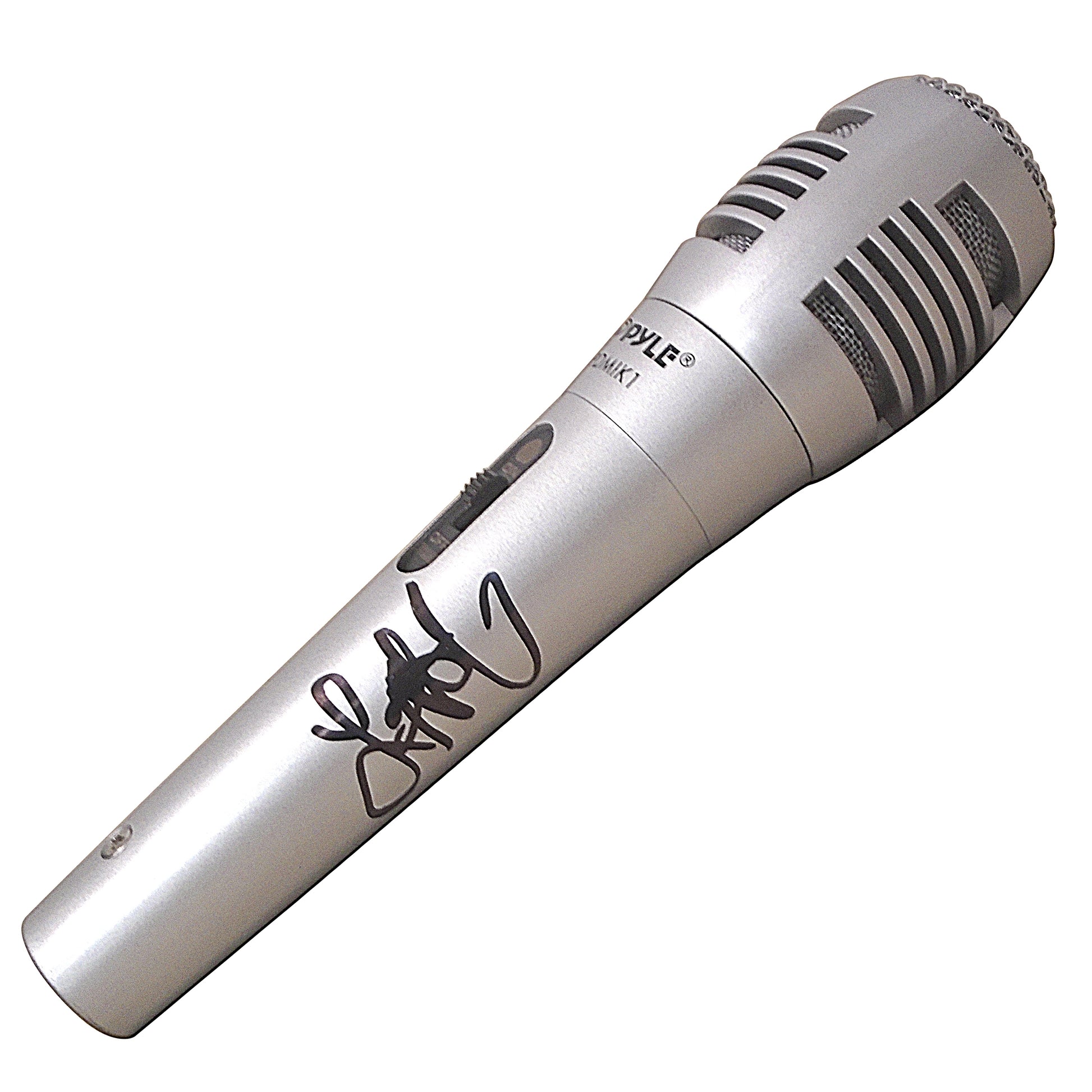 Microphones-Autographed - Lauren Alaina Signed Pyle Full Size Microphone, Proof Photo - Beckett BAS 202