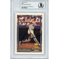 Baseballs- Autographed- Luis Gonzalez Signed Houston Astros 1992 Topps Gold Rookie Baseball Card Beckett BAS Slabbed 00013694822 - 101