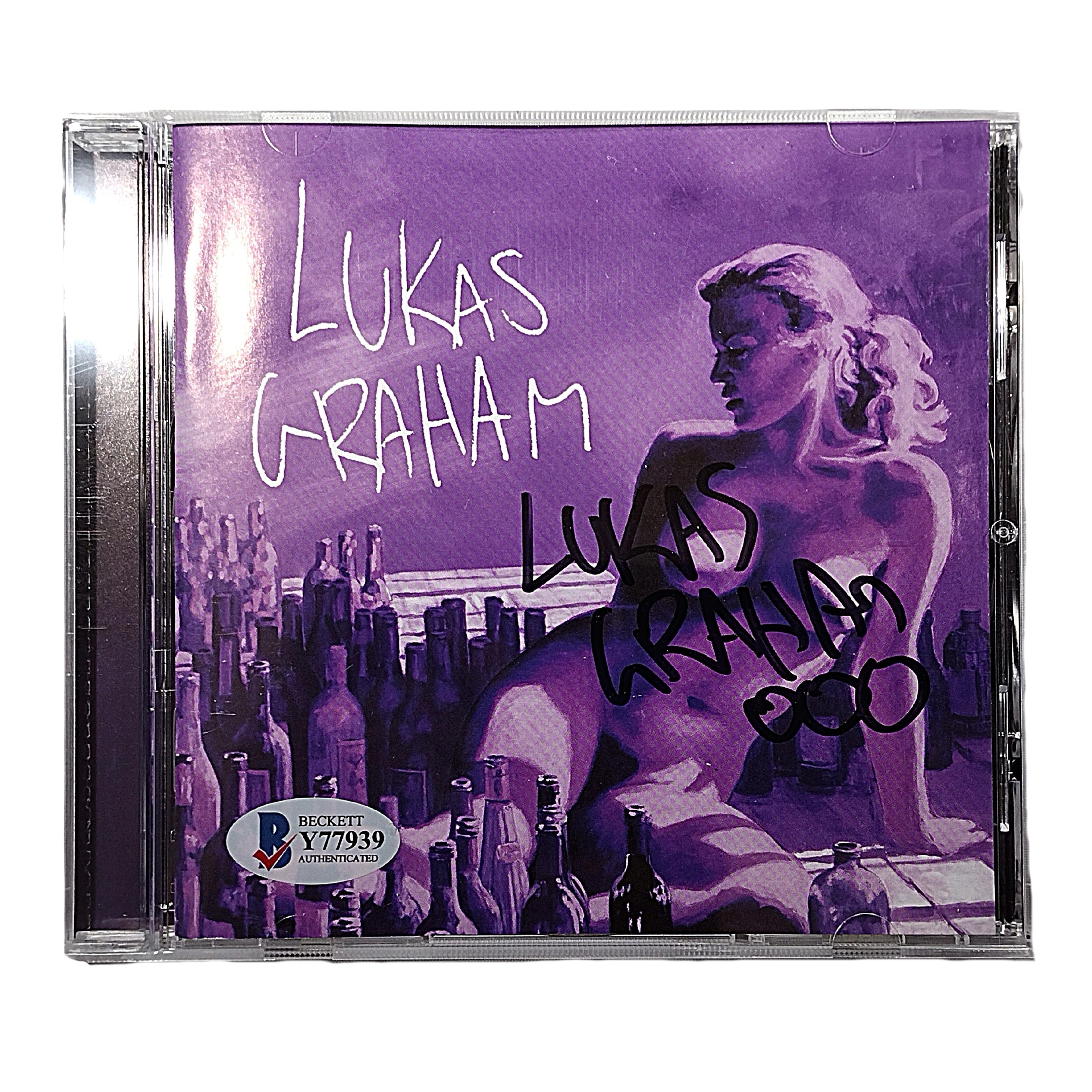 Lukas Graham signed photo – signature close-up – Beckett COA