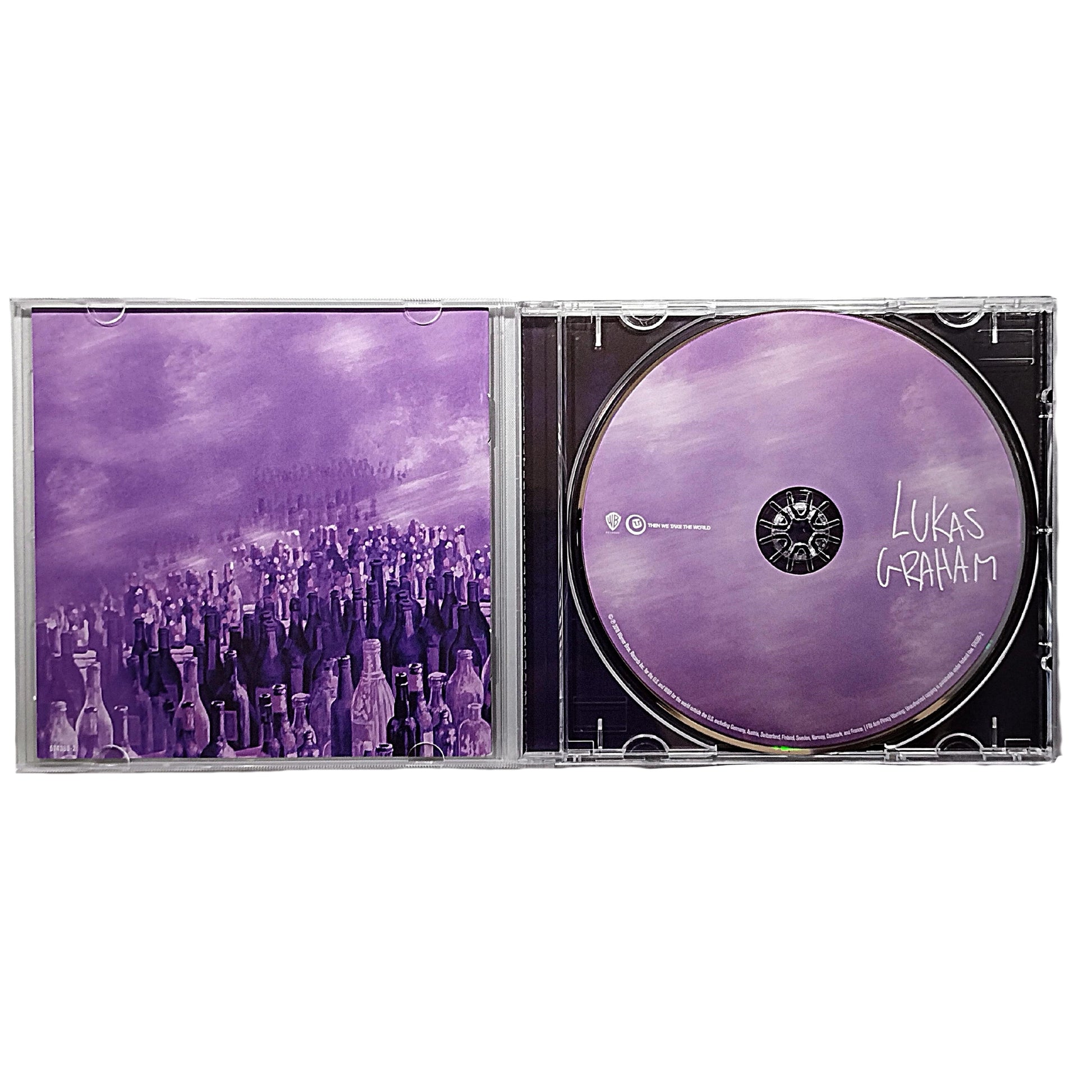 Music- Autographed- Lukas Graham Signed 3 The Purple Album Compact Disc with CD Cover- Beckett BAS Authentication - 504