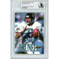 Footballs- Autographed- Mark Brunell Signed Jacksonville Jaguars Custom Football Card Beckett Slabbed 00014226141 - 101