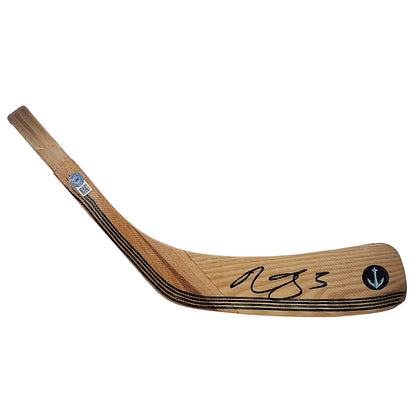 Hockey- Autographed- Mark Giordano Signed Seattle Kraken Hockey Stick Blade Beckett Authentication 102