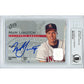 Baseballs- Autographed- Mark Langston Signed Los Angeles Angels 1995 Donruss Studio Baseball Card Beckett BAS Slabbed 00013191070 - 101