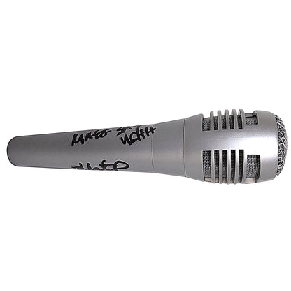 Master P. Signed Microphone Make Say Ughh Inscription Proof Beckett