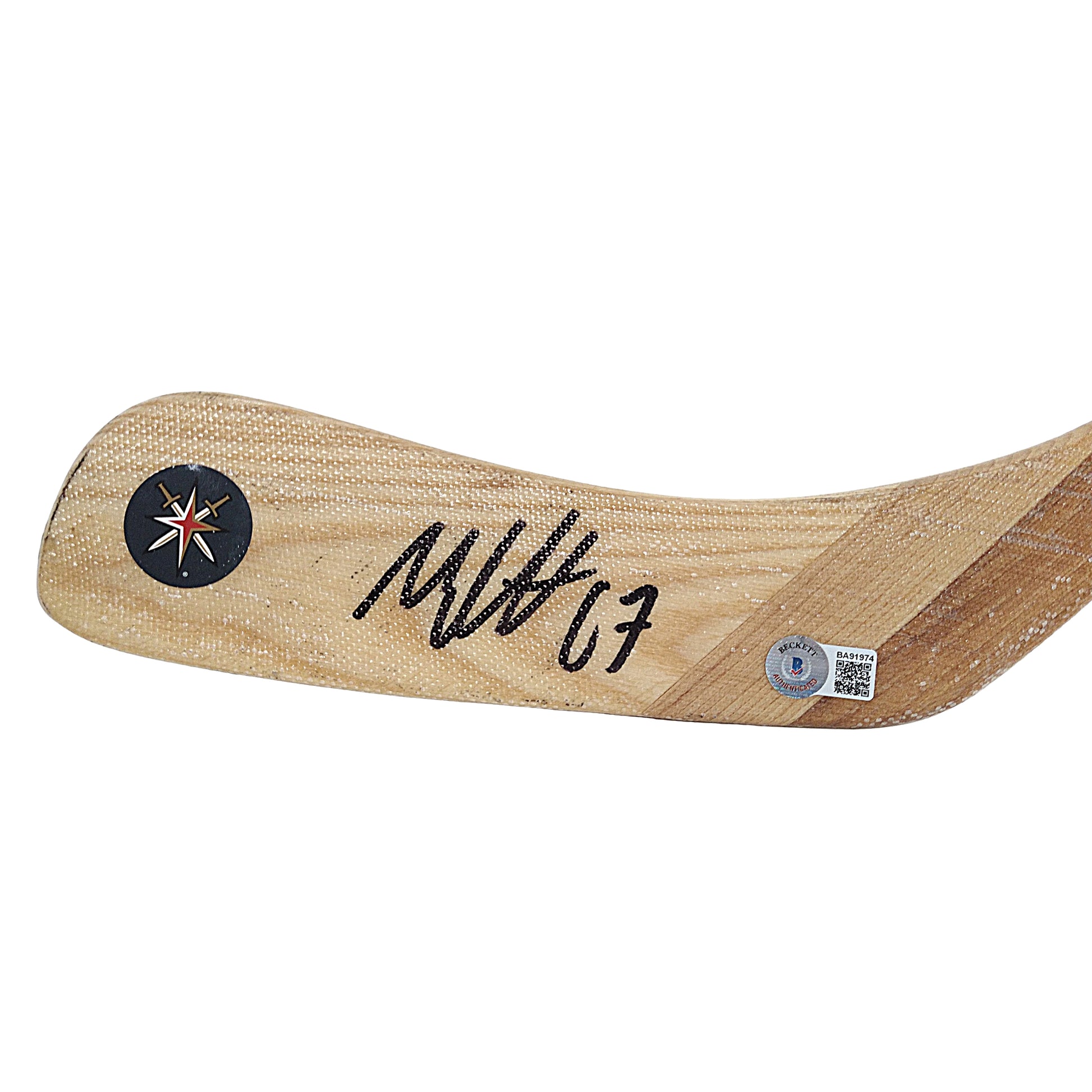 Max Pacioretty Autographed Vegas Golden Knights Hockey Stick Blade
