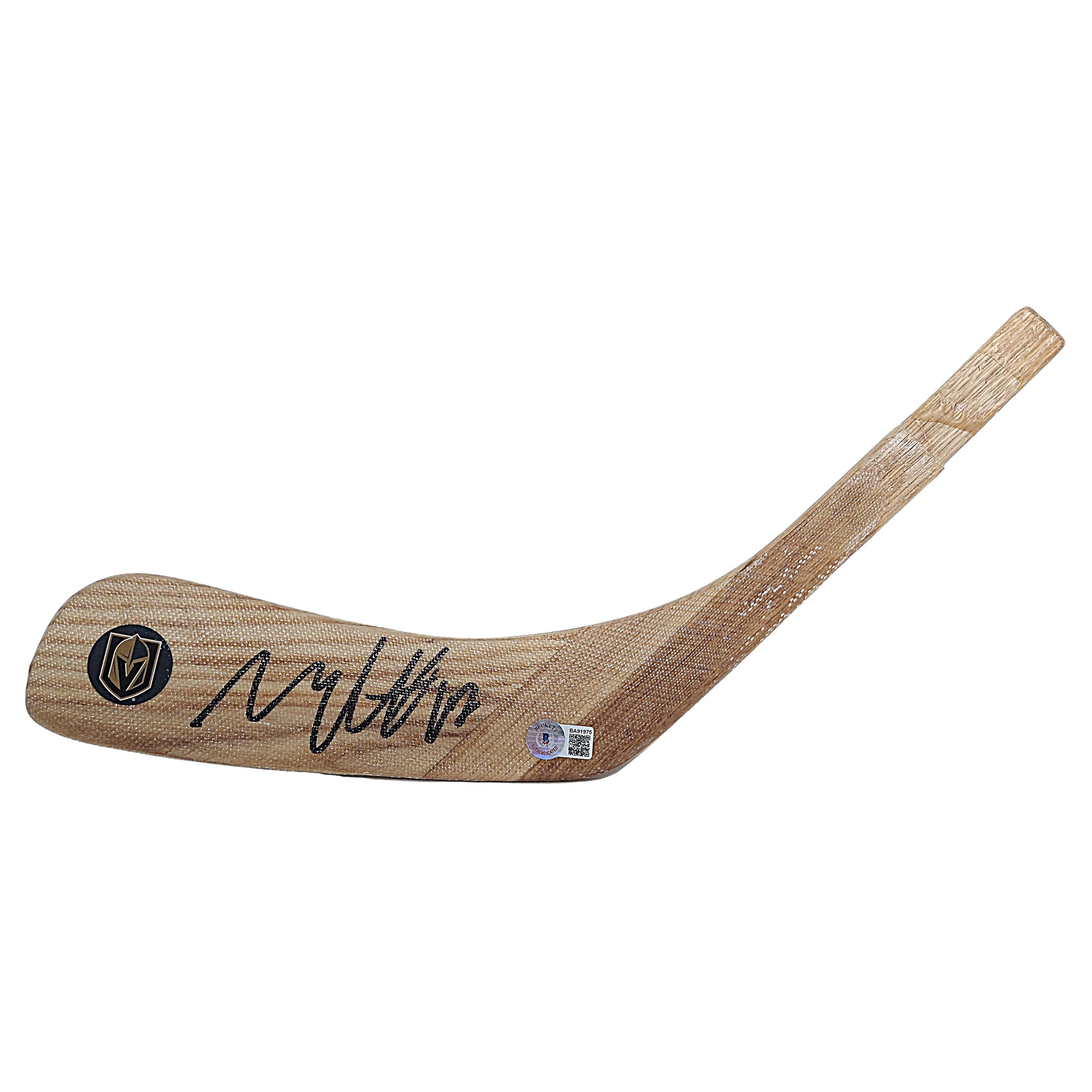 Hockey- Autographed- Max Pacioretty Signed VGK Vegas Golden Knights Hockey Stick Blade Beckett Authentication 202