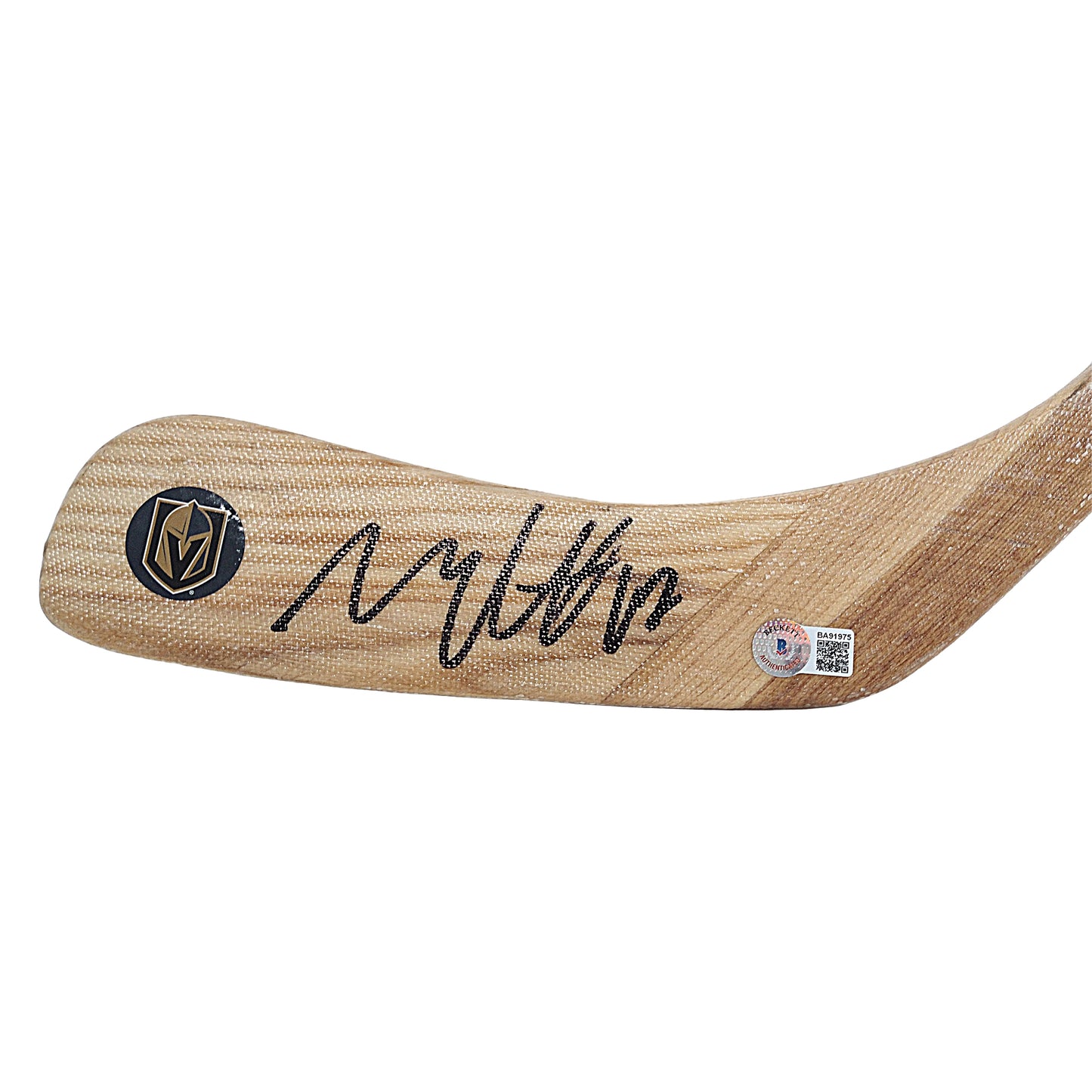 Hockey- Autographed- Max Pacioretty Signed VGK Vegas Golden Knights Hockey Stick Blade Beckett Authentication 203