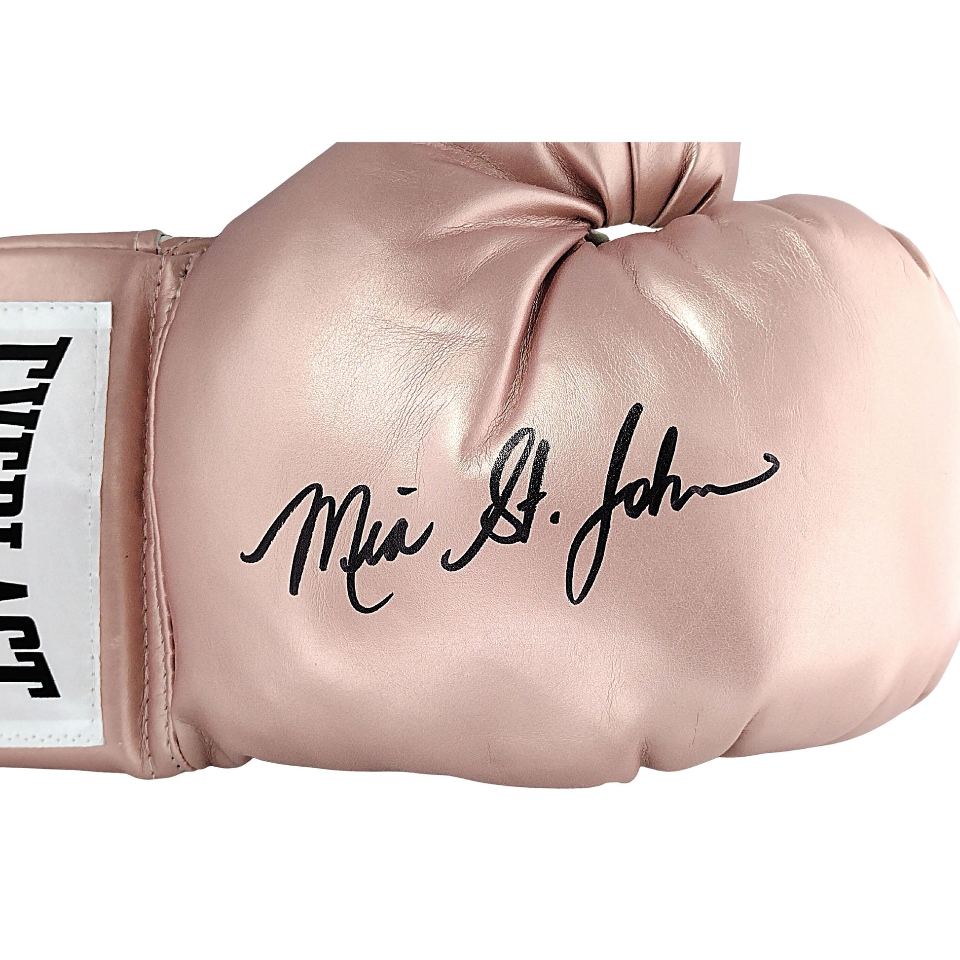 Boxing Gloves- Autographed- Mia St. John Signed Everlast Pink Boxing Glove Proof Photo Beckett Authentication 102