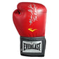 Boxing Gloves- Autographed- Mia St John Signed Everlast Red Right Handed Boxing Glove with The Knockout Inscription Beckett Authentication 303