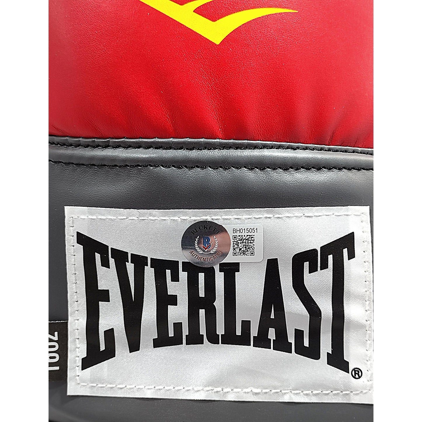 Boxing Gloves- Autographed- Mia St John Signed Everlast Red Right Handed Boxing Glove with The Knockout Inscription Beckett Authentication 306