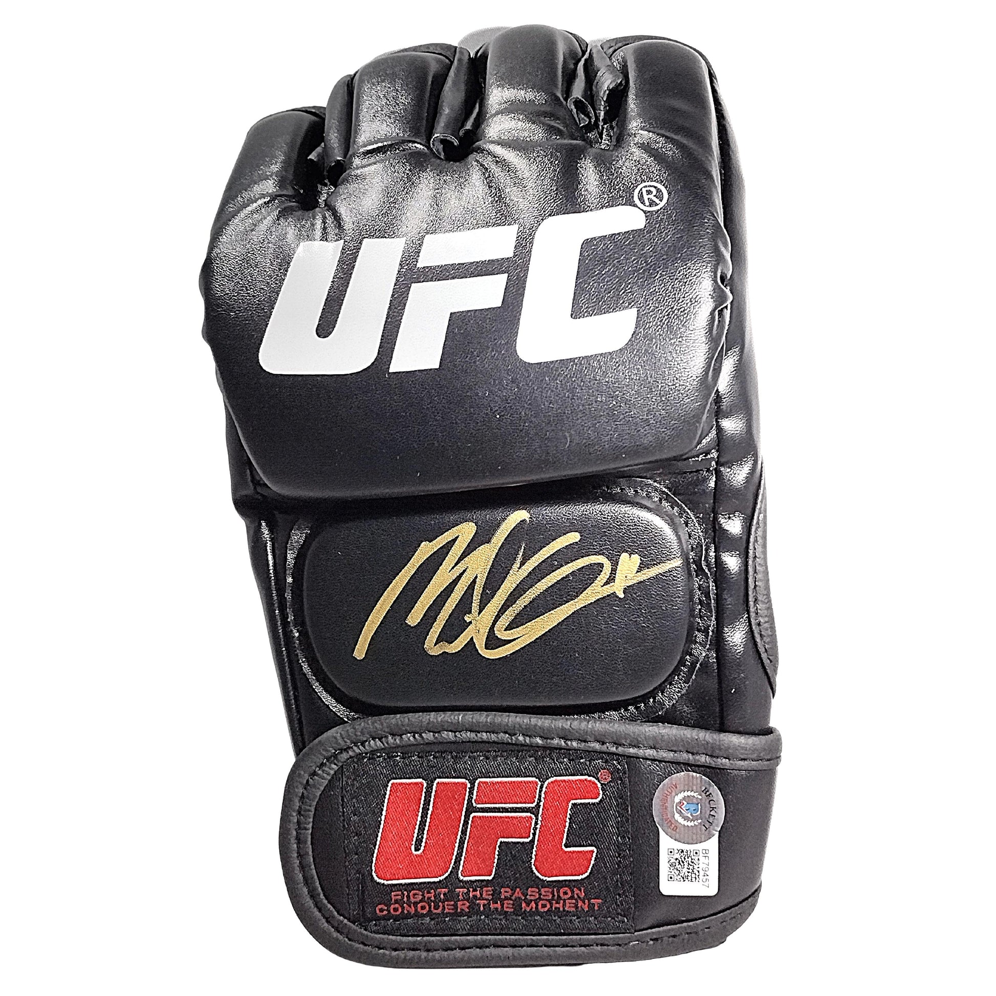UFC- Autographed- Michael Chiesa Signed Ultimate Fighting Championship Glove Beckett Certified Authentic 101