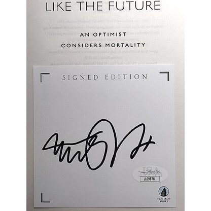 Hollywood- Autographed- Michael J. Fox Signed No Time Like The Future Hardcover 1st Edition Book with Bookplate JSA Authentication LL09878 - 105