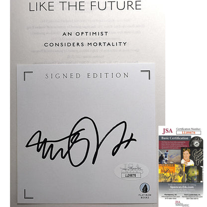Hollywood- Autographed- Michael J. Fox Signed No Time Like The Future Hardcover 1st Edition Book with Bookplate JSA Authentication LL09878 - 104
