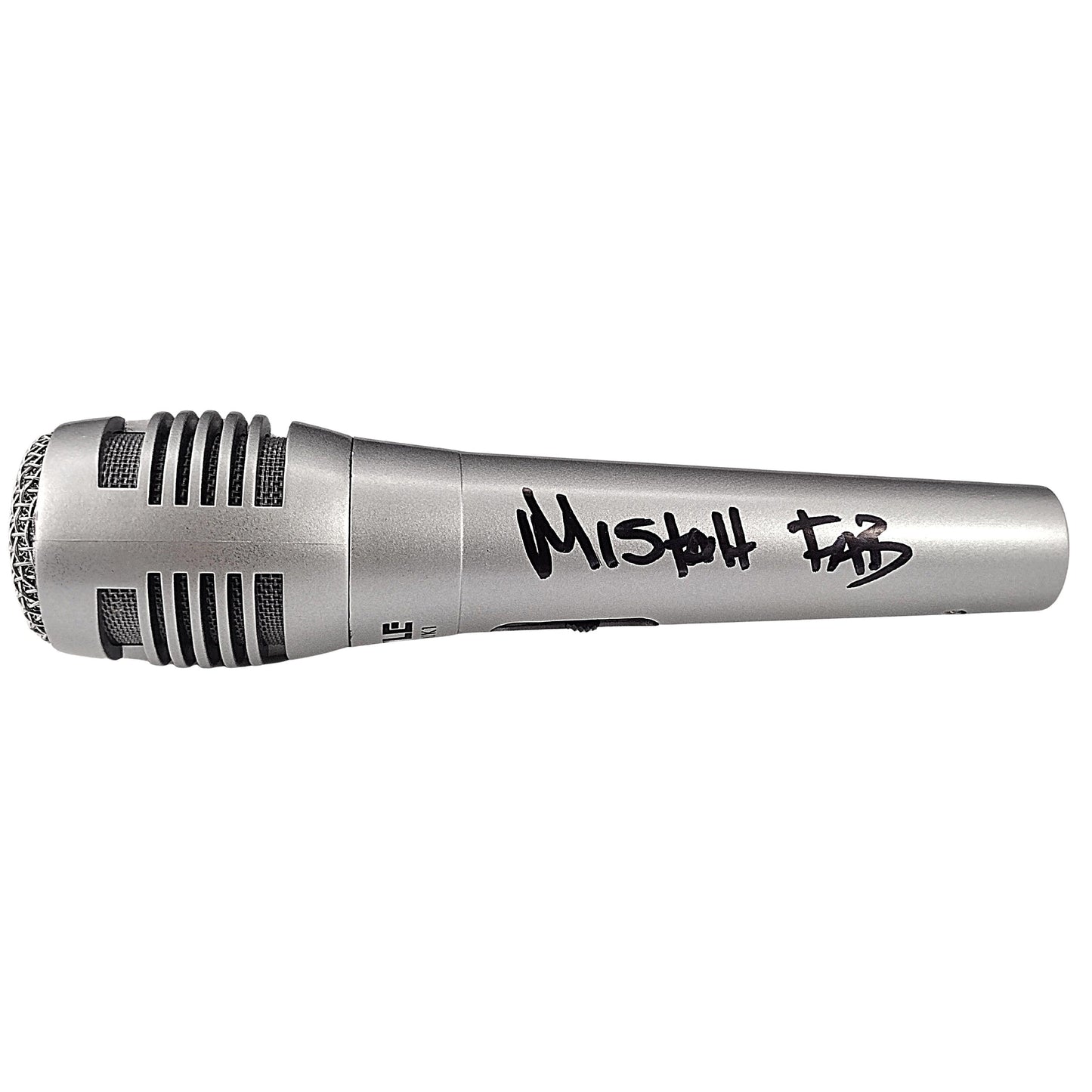 Music- Autographed- Mistah F.A.B. Signed Microphone Exact Proof Photo Beckett Authentication 103