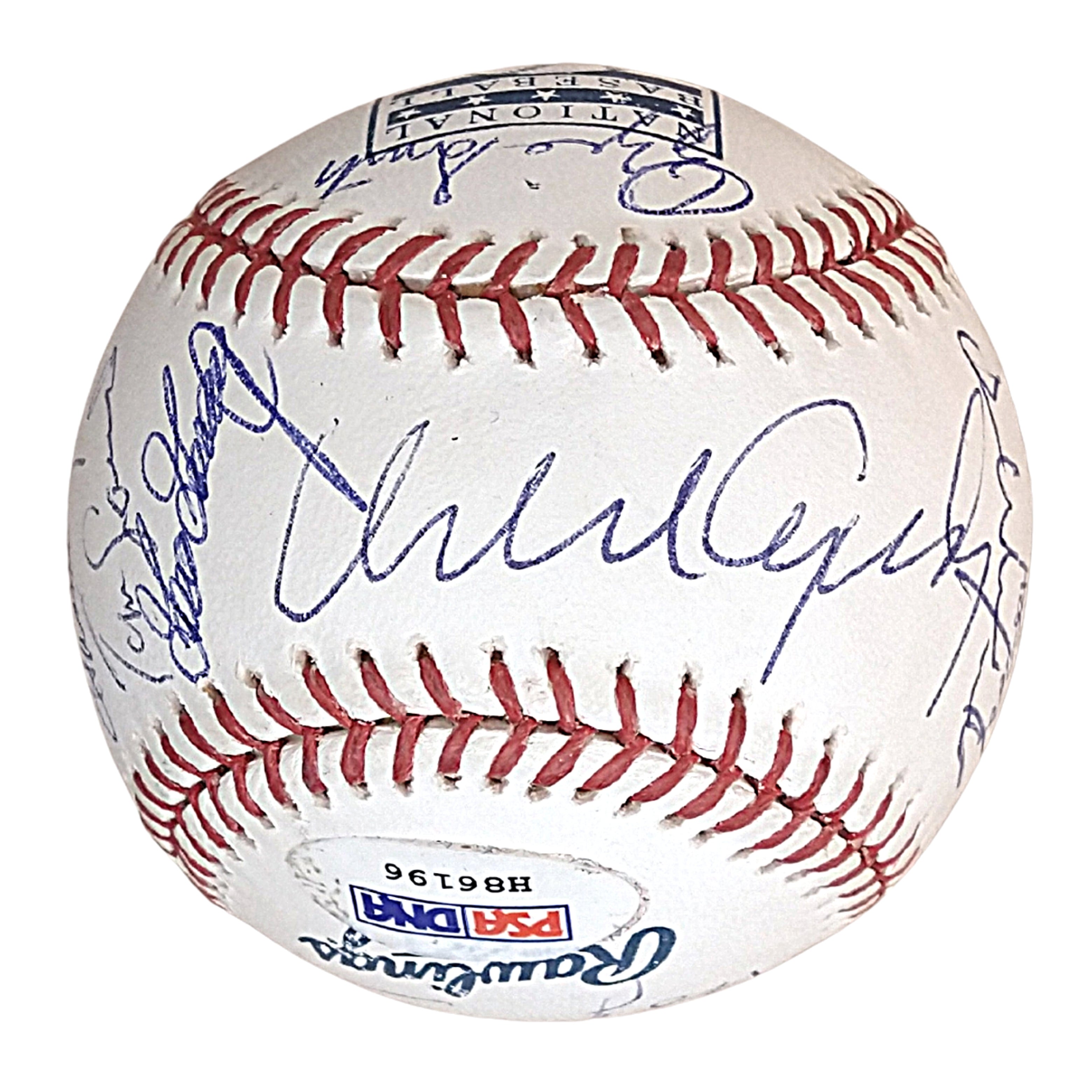 Baseball Hall Of Fame Multi Autograph Collectible – Beckett BAS