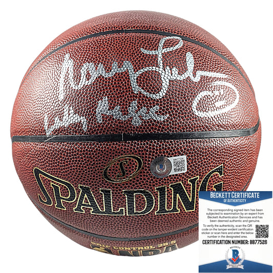 Basketballs- Autographed- Nancy Lieberman Signed NBA Spalding Basketball Phoenix Mercury Beckett BAS Authentication 101