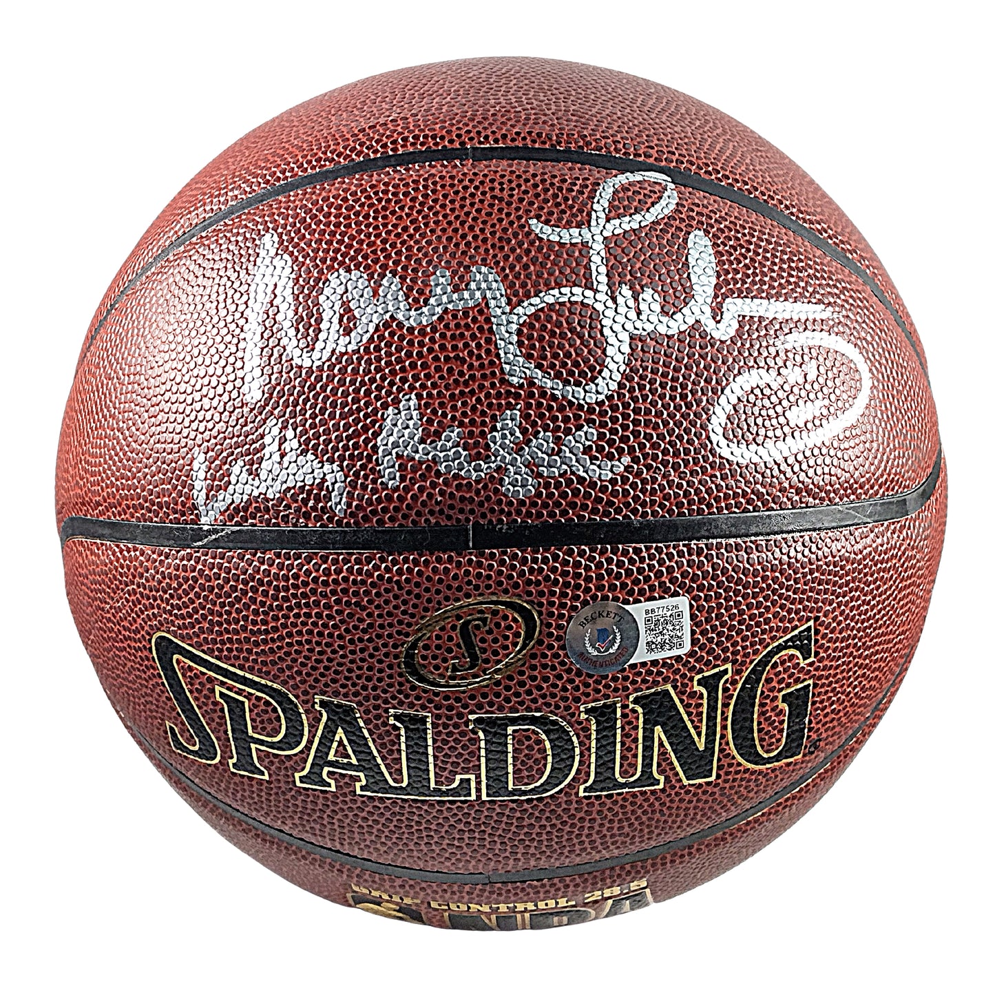Basketballs- Autographed- Nancy Lieberman Signed NBA Spalding Basketball Sacramento Kings Beckett BAS Authentication 103