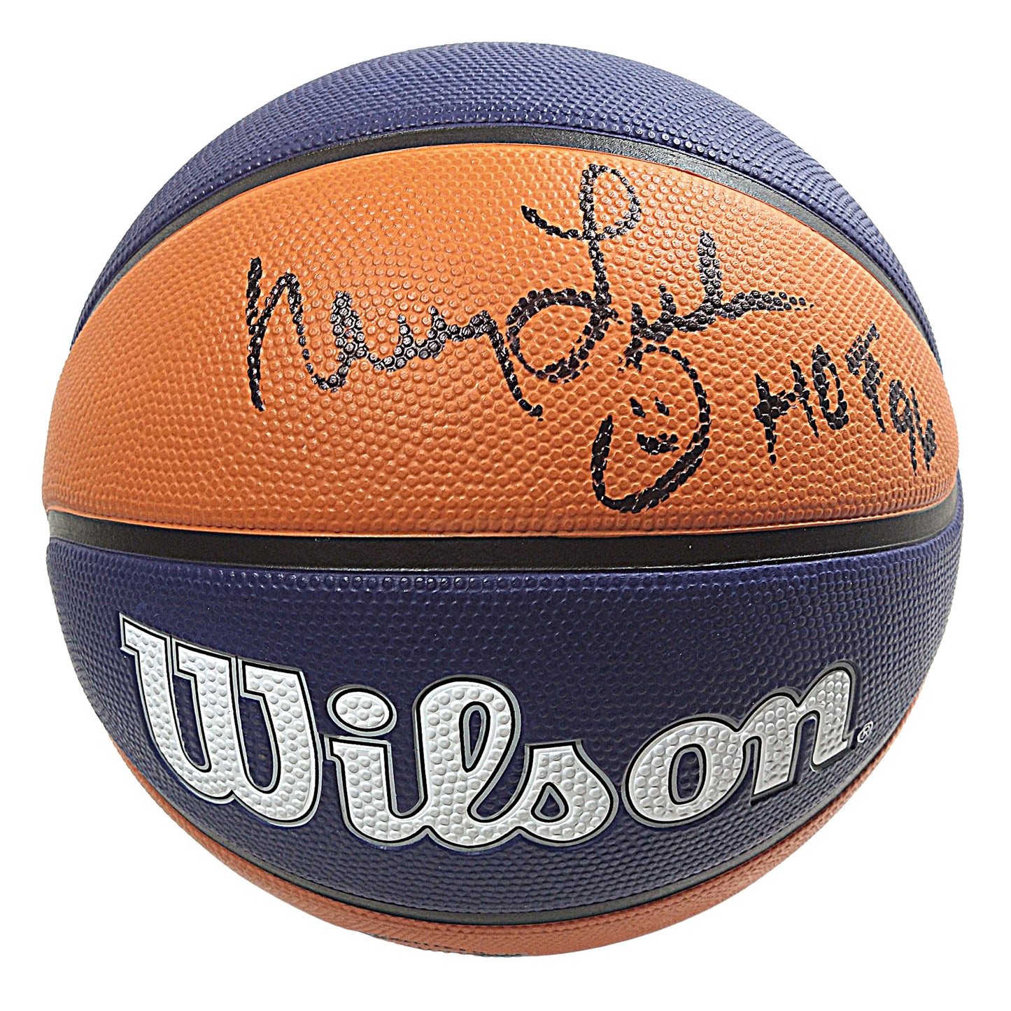 Basketballs- Autographed- Nancy Lieberman Signed Phoenix Mercury Logo WNBA Wilson Basketball - Old Dominion Lady Monarchs - Exact Proof - Beckett BAS Authentication BA91111 102