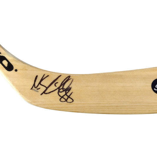 Hockey Stick Blades- Autographed- Nate Schmidt Signed Winnipeg Jets Ice Hockey Stick Blade Beckett Authentication 202