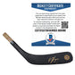 Hockey- Autographed- Nicolas Hague Signed VGK Vegas Golden Knights Hockey Stick Blade Beckett BAS Authentication 101