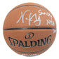 Basketballs- Autographed- Nick Young Signed NBA Basketball with NBA Champs Inscription - Golden State Warriors - USC Trojans - Exact Proof - Beckett BAS Authentication 103