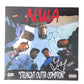 Music- Autographed- Ice Cube and DJ Yella Signed NWA Straight Outta Compton Vinyl Record Album Cover Beckett BAS Authentication 103