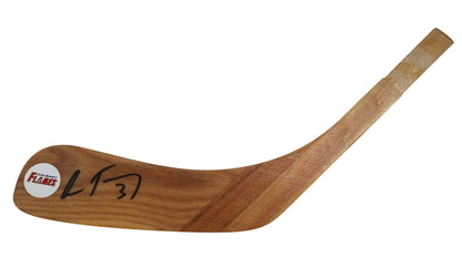 Hockey Stick Blades- Autographed- Oscar Fantenberg Signed Calgary Flames Logo Hockey Stick Blade Proof Photo Beckett BAS 102