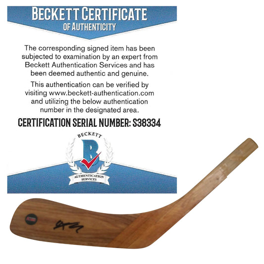 Hockey Stick Blades- Autographed- Oscar Fantenberg Signed Calgary Flames Hockey Stick Blade Proof Photo Beckett BAS 201