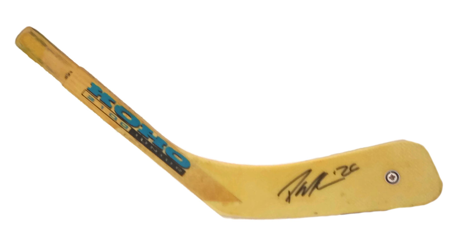 Hockey Stick Blades-Autographed - Patrik Laine Signed Winnipeg Jets Hockey Stick Blade, Proof Photo Beckett BAS S38370 102