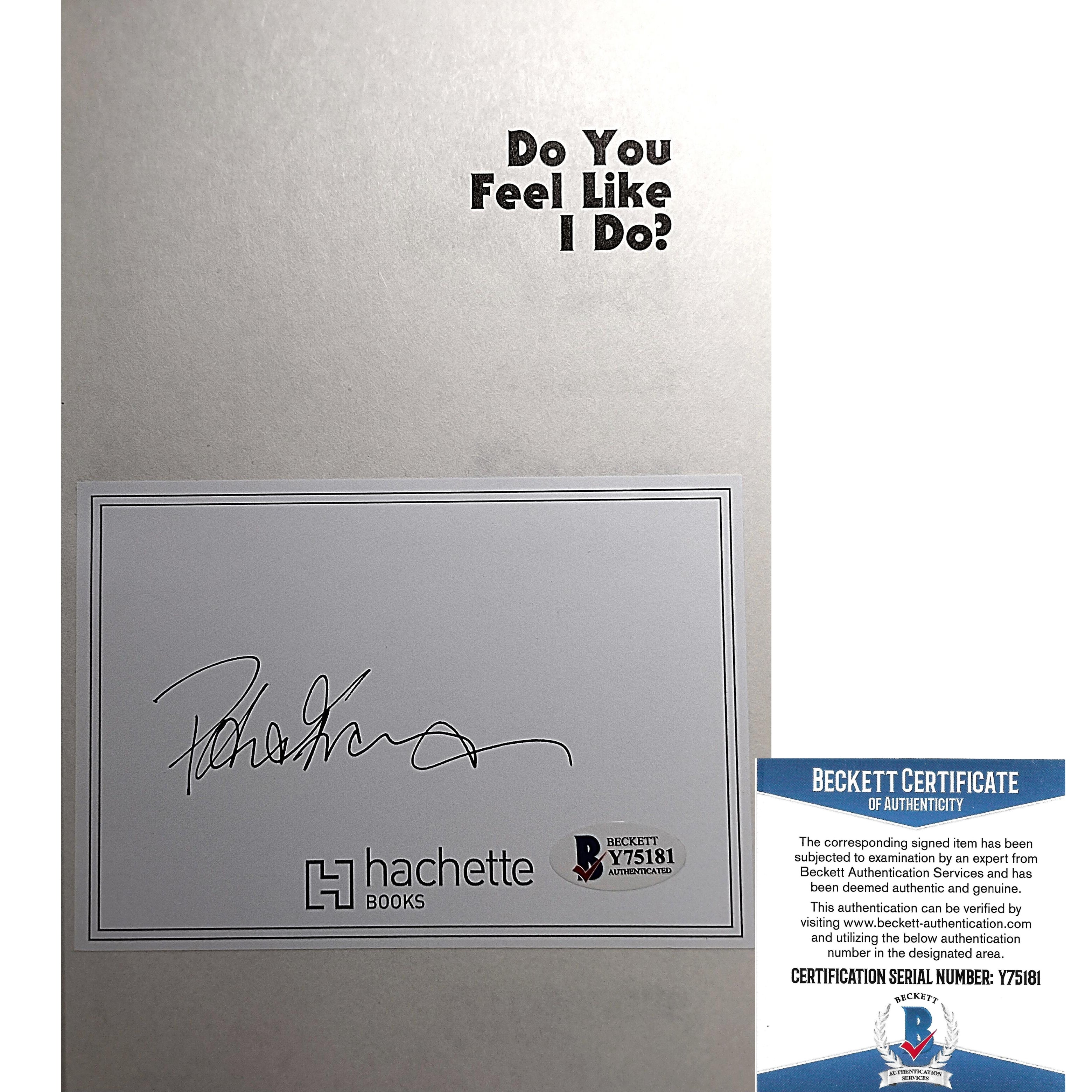 Peter Frampton auto cd – authentication sticker – Beckett COA