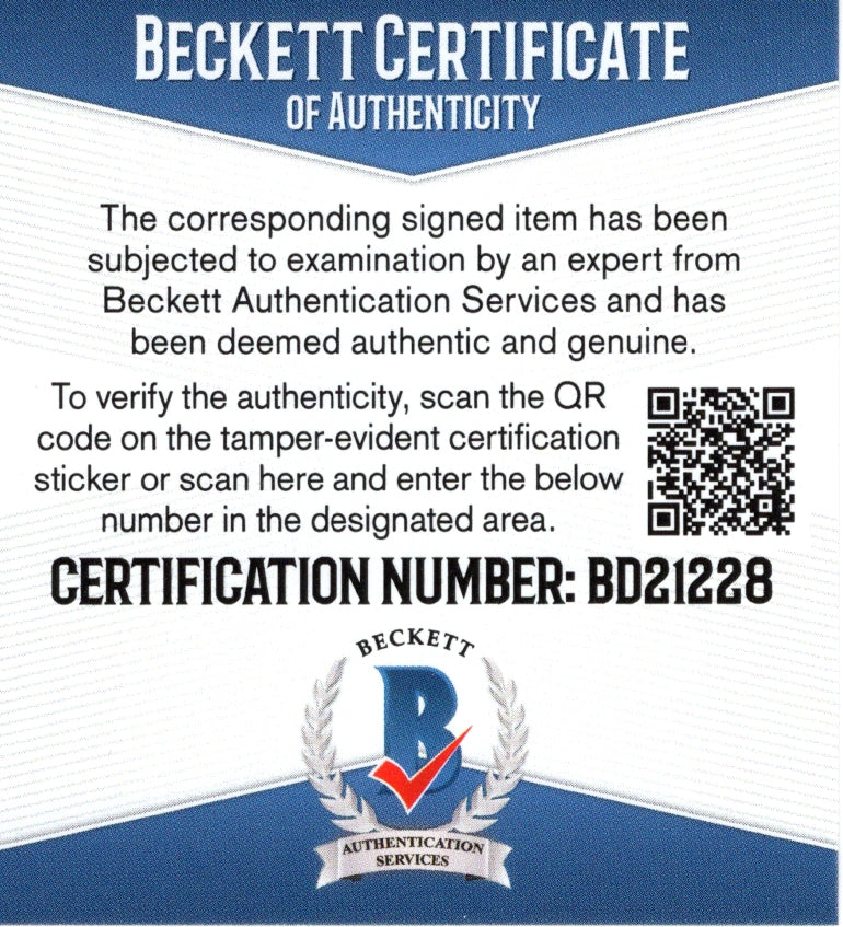 Music- Autographed- Reba McEntire Signed 36x24 Inch Country Music Poster Beckett Authentication Cert 108