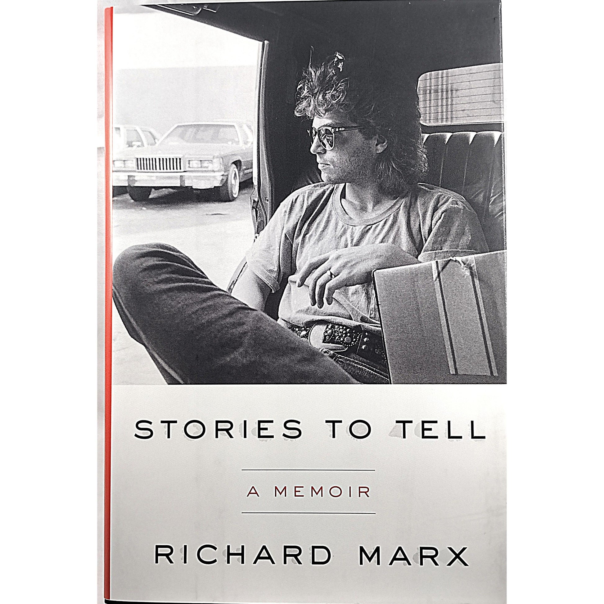 Music- Autographed- Richard Marx Signed Stories To Tell A Memoir First Edition Hardcover Book Beckett Authentication 107