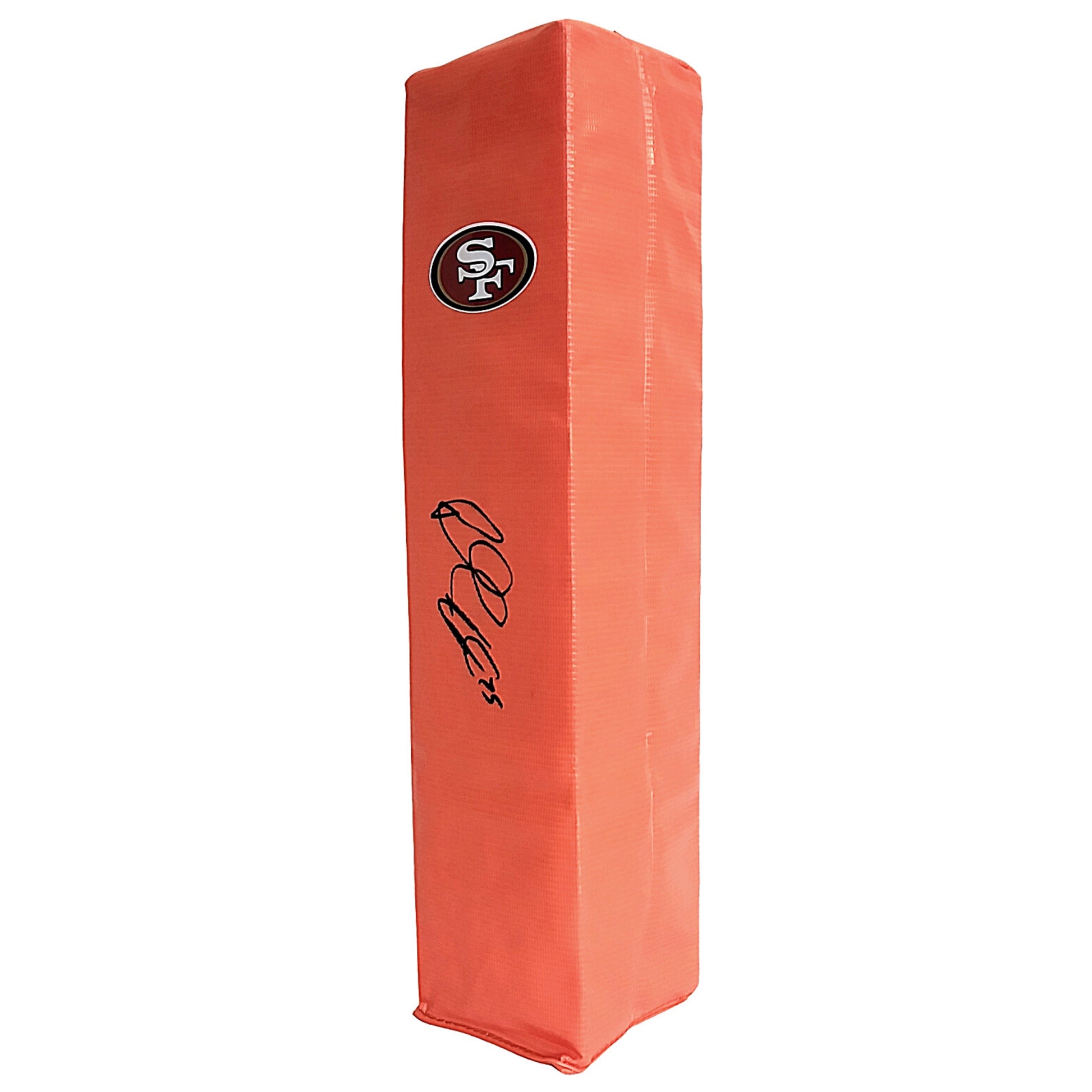 Football End Zone Pylons- Autographed- Richard Sherman Signed San Francisco 49ers End Zone Pylon Beckett Authentication Services BAS S38597 - 201