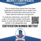 Basketballs- Autographed- Ricky Davis Signed Miami Heat Parquet Basketball Floorboard Beckett Authentication Cert 1