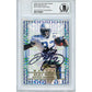 Footballs- Autographed- Ricky Watters Signed Seattle Seahawks 2000 Collectors Edge Masters Retail Football Card Beckett BAS Authenticated Slabbed 00013190457 - 101