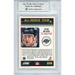 Hockey- Autographed- Rob Blake Signed Los Angeles Kings 1991-1992 Score Canadian English Hockey Card Beckett BAS Slabbed 00013248075 - 102
